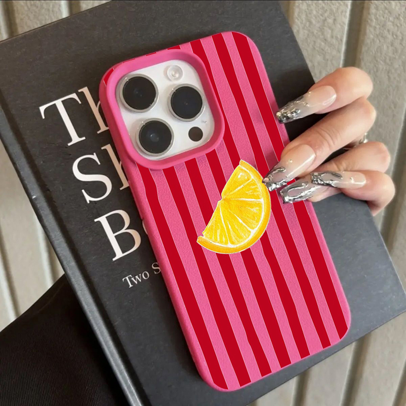 Fashion Lemon Pattern TPU Sili – Phone Cases Durable recenzja i cena