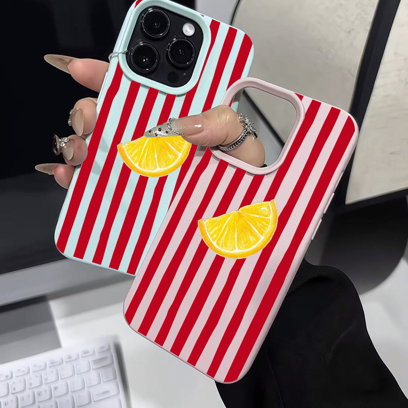 Fashion Lemon Pattern TPU Sili – Phone Cases Durable recenzja i cena