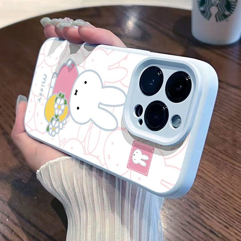 Miffy Cute Anime Cartoon Coupl – Phone Cases Cool Girl recenzja i cena