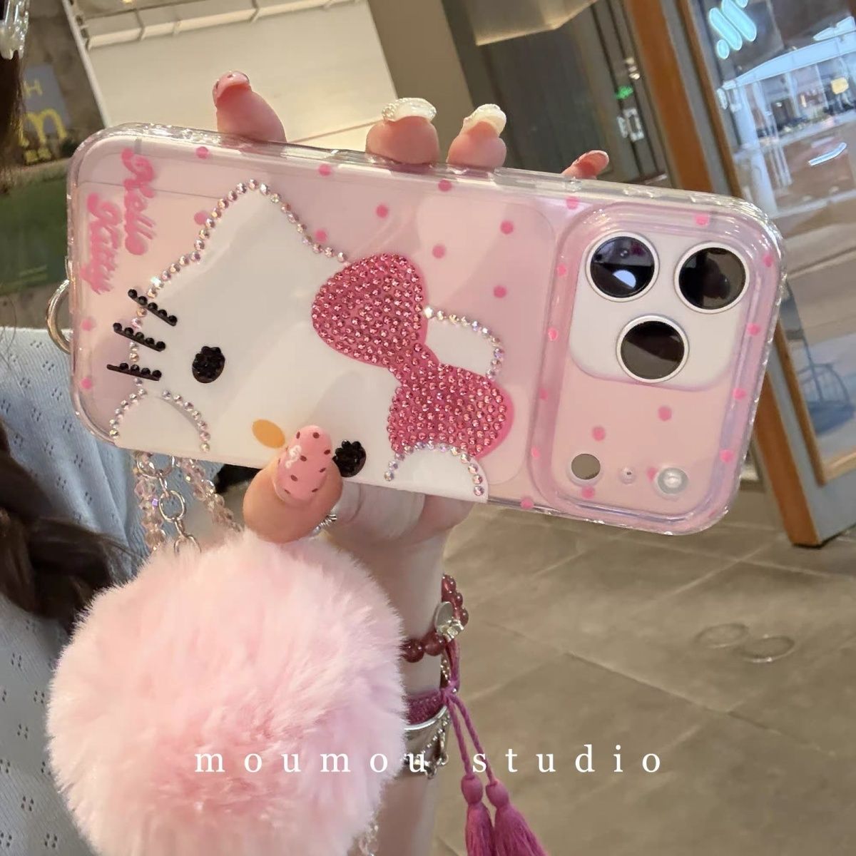 Cartoon Diamond Hello Kitty Ph – Phone Cases Cool Girl recenzja i cena