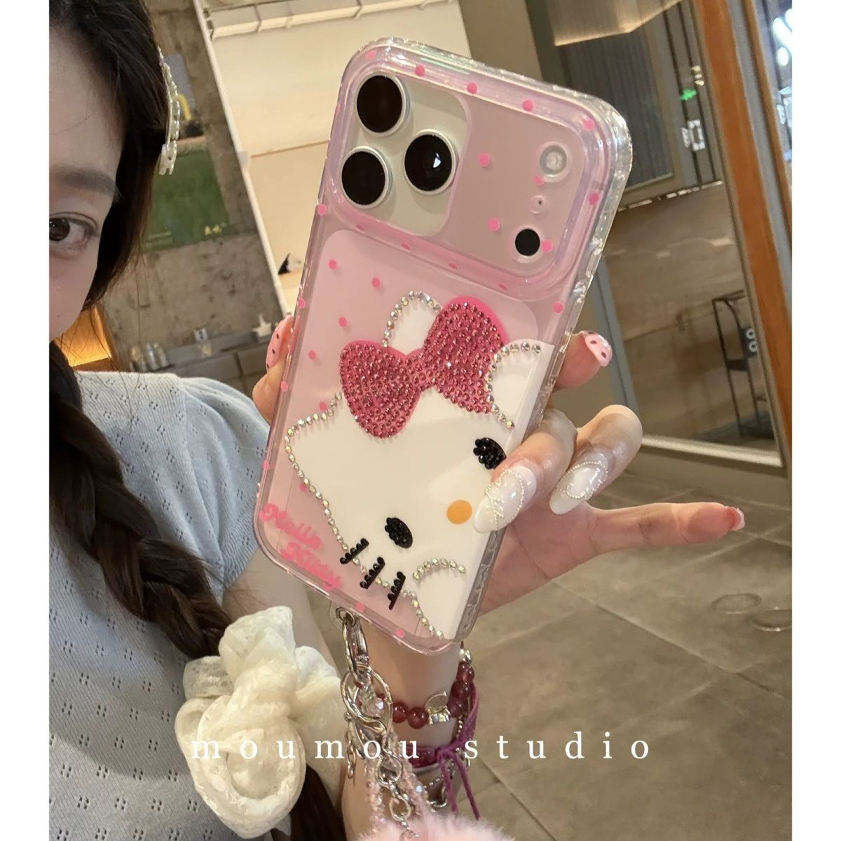 Cartoon Diamond Hello Kitty Ph – Phone Cases Cool Girl recenzja i cena