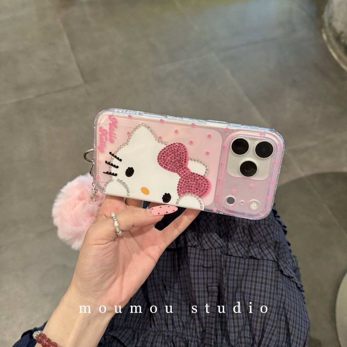 Cartoon Diamond Hello Kitty Ph – Phone Cases Cool Girl recenzja i cena