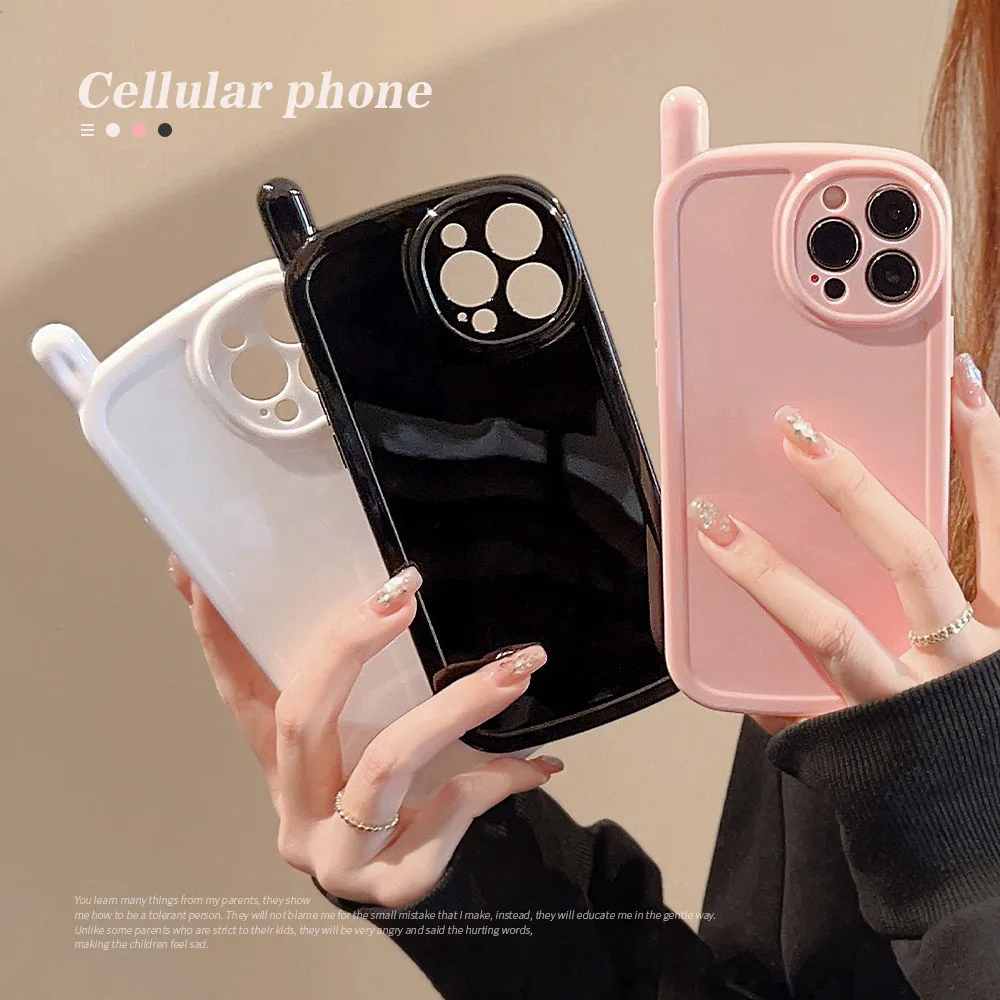Korean Solid Colors Antenna De – Phone Cases For Iphone 13 recenzja i cena