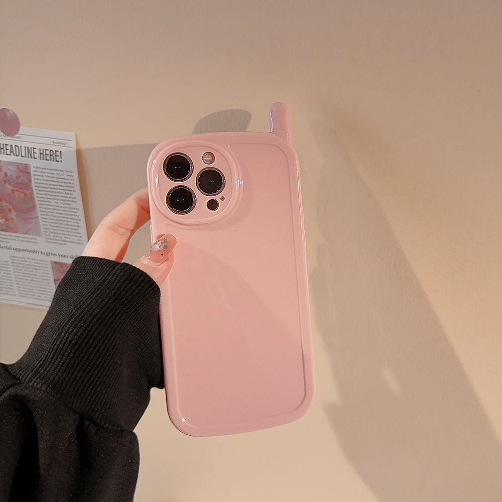 Korean Solid Colors Antenna De – Phone Cases For Iphone 13 recenzja i cena