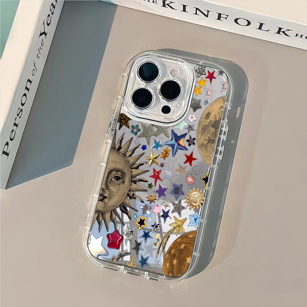 Celestial Gold Glitter Mirror  – Phone Cases For Iphone 13 recenzja i cena