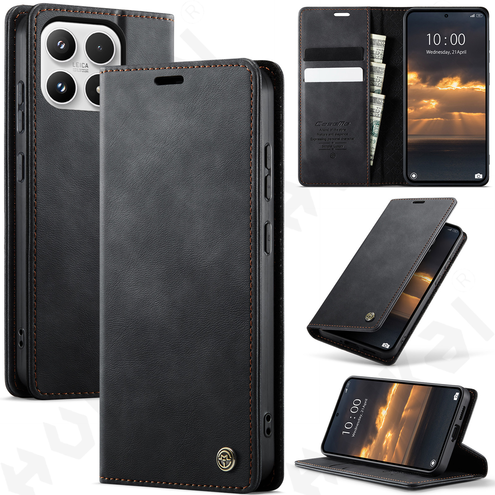 Case For Xiaomi 17 4G 5G Walle – Leather Folio Wallet Case recenzja i cena