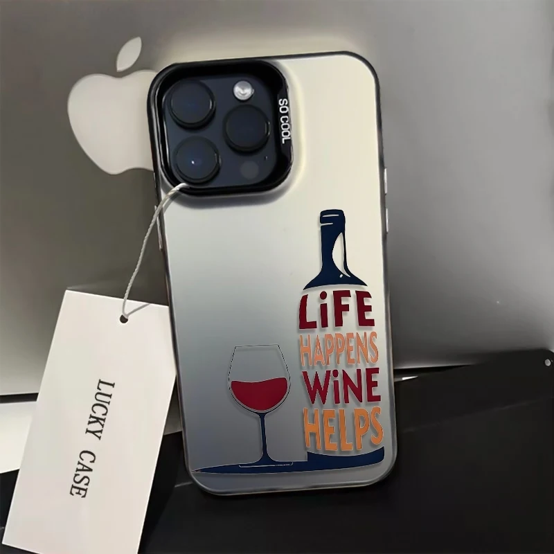 Funny Wine Quote Phone Case fo – Phone Cases Quirky recenzja i cena