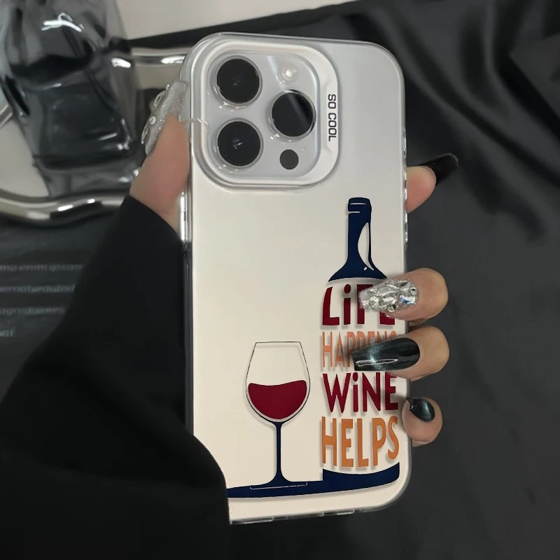 Funny Wine Quote Phone Case fo – Phone Cases Quirky recenzja i cena