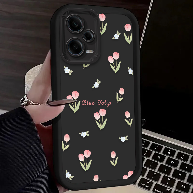 Retro Tulip Flower Phone Case  – Phone Cases Redmi recenzja i cena
