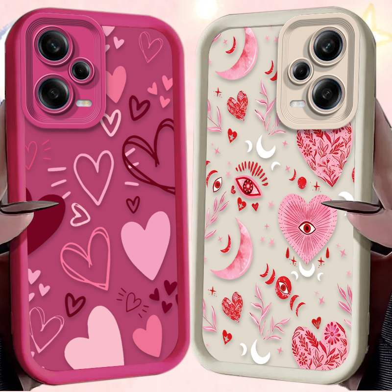 Pink Heart-shaped Phone Case f – Phone Cases Redmi recenzja i cena
