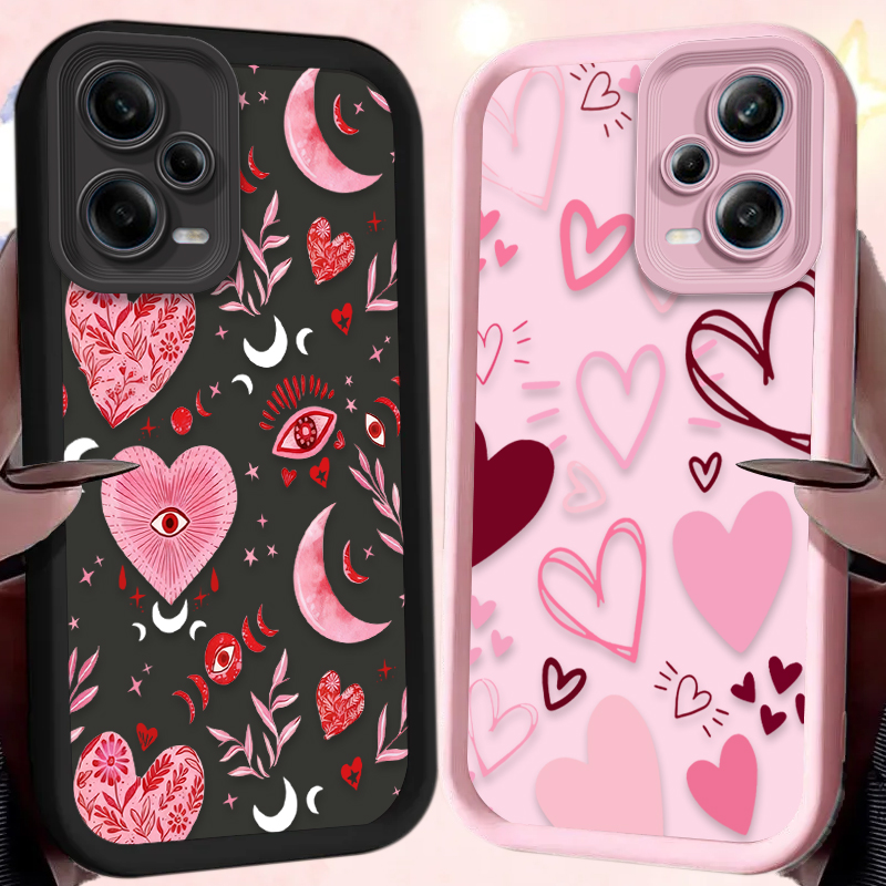 Pink Heart-shaped Phone Case f – Phone Cases Redmi recenzja i cena