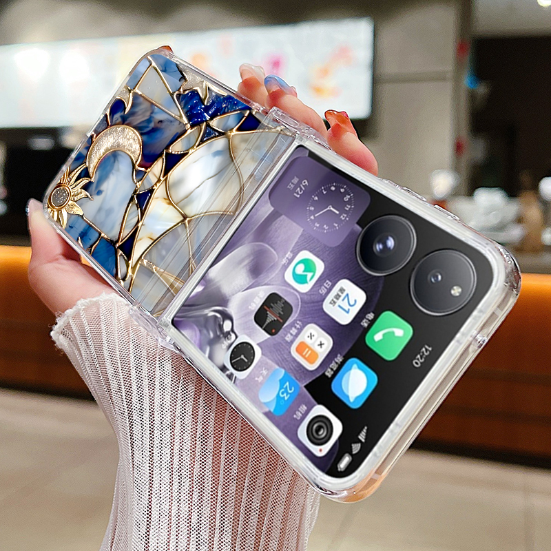 Retro Moon Star Pattern Phone  – Phone Cases Samsung recenzja i cena