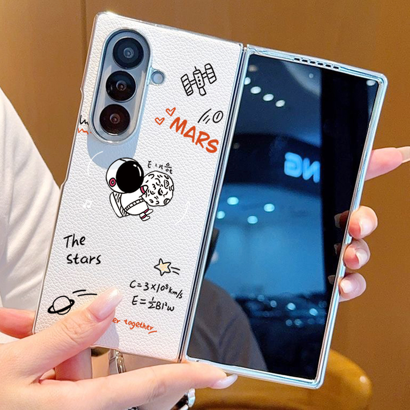 Astronaut Pattern PU Leather P – Phone Cases Leather recenzja i cena