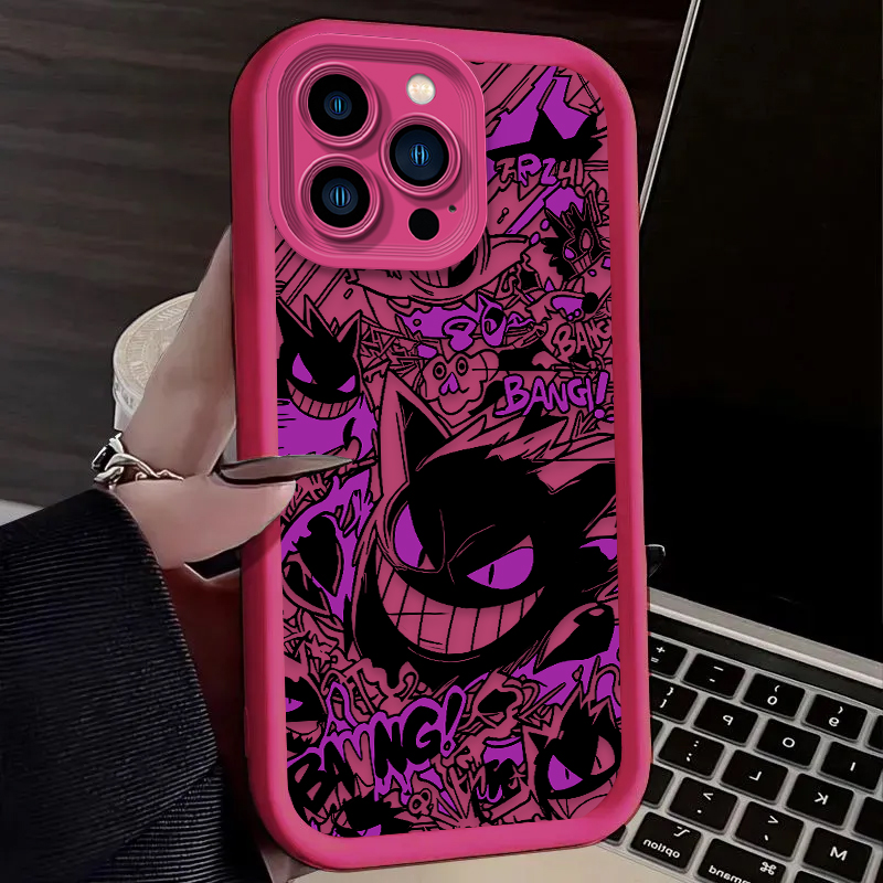 P-Pokemon Gengar Graffiti Phon – Phone Cases For Iphone 13 recenzja i cena