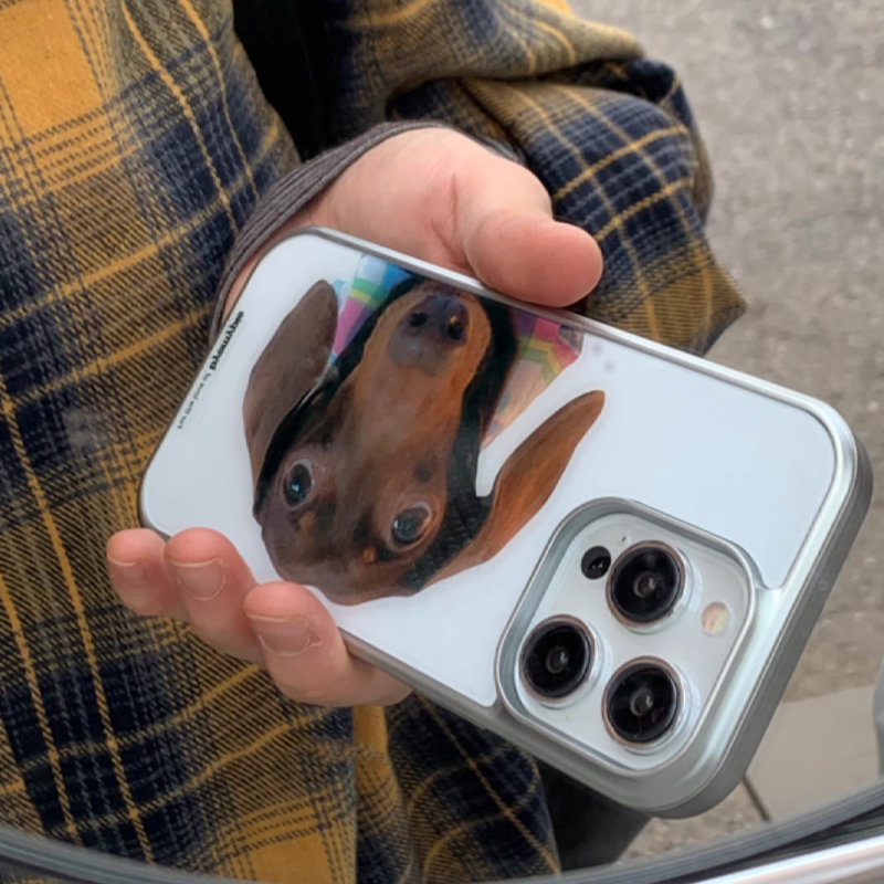 Cute Sausage Puppy Pattern Pho – Phone Cases That Charge Your Phone recenzja i cena