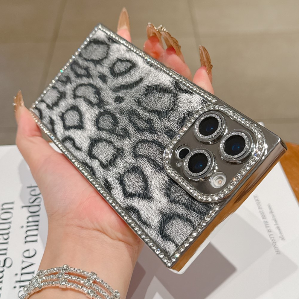 Luxury Diamond Leopard Print P – Luxury Plating Case recenzja i cena