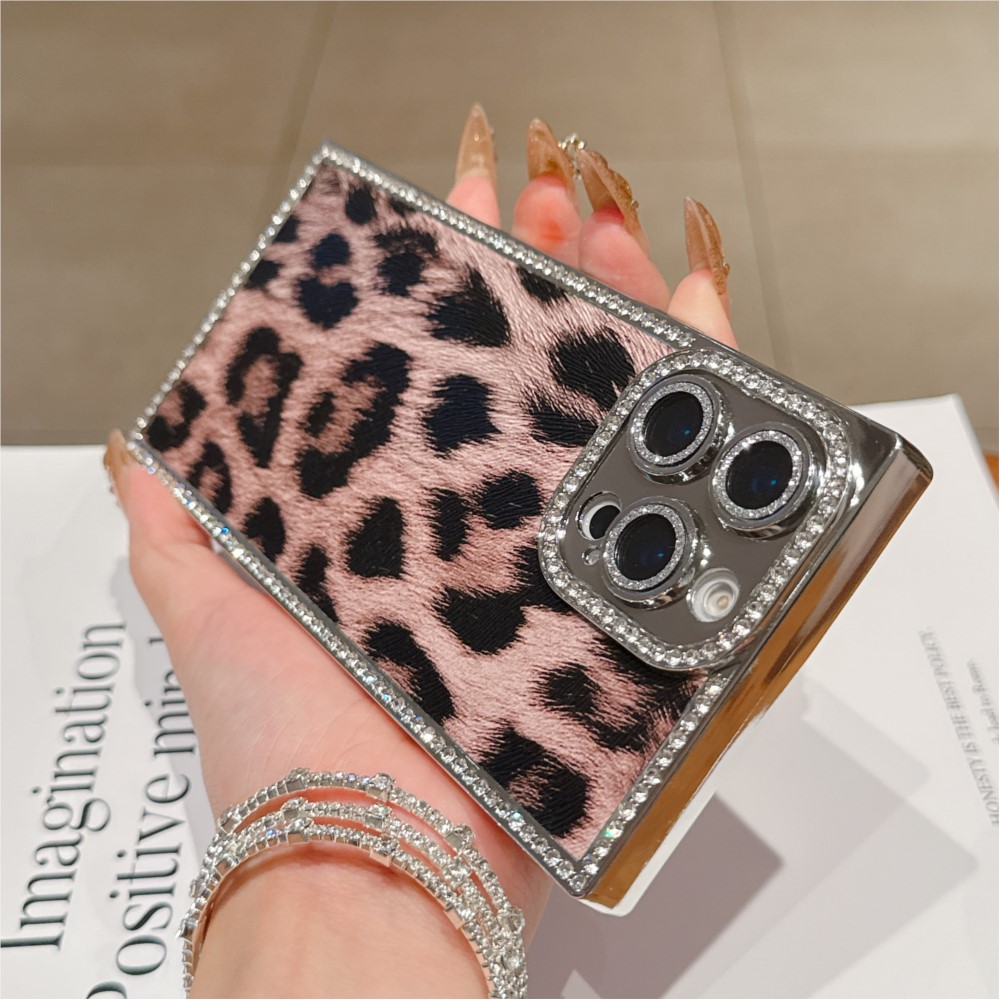 Luxury Diamond Leopard Print P – Luxury Plating Case recenzja i cena