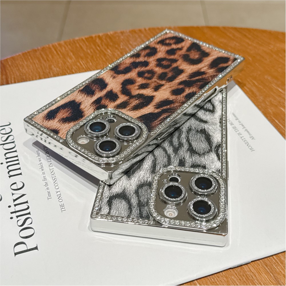 Luxury Diamond Leopard Print P – Luxury Plating Case recenzja i cena