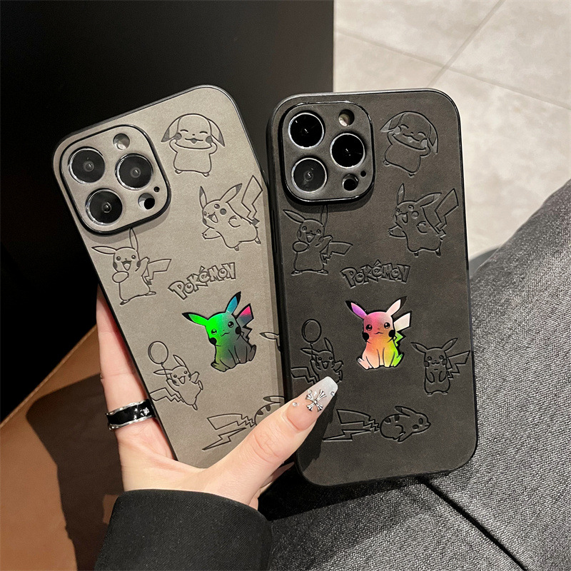 Cartoon Pikachu Faux Leather L – Phone Cases Leather recenzja i cena