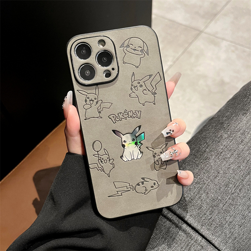 Cartoon Pikachu Faux Leather L – Phone Cases Leather recenzja i cena