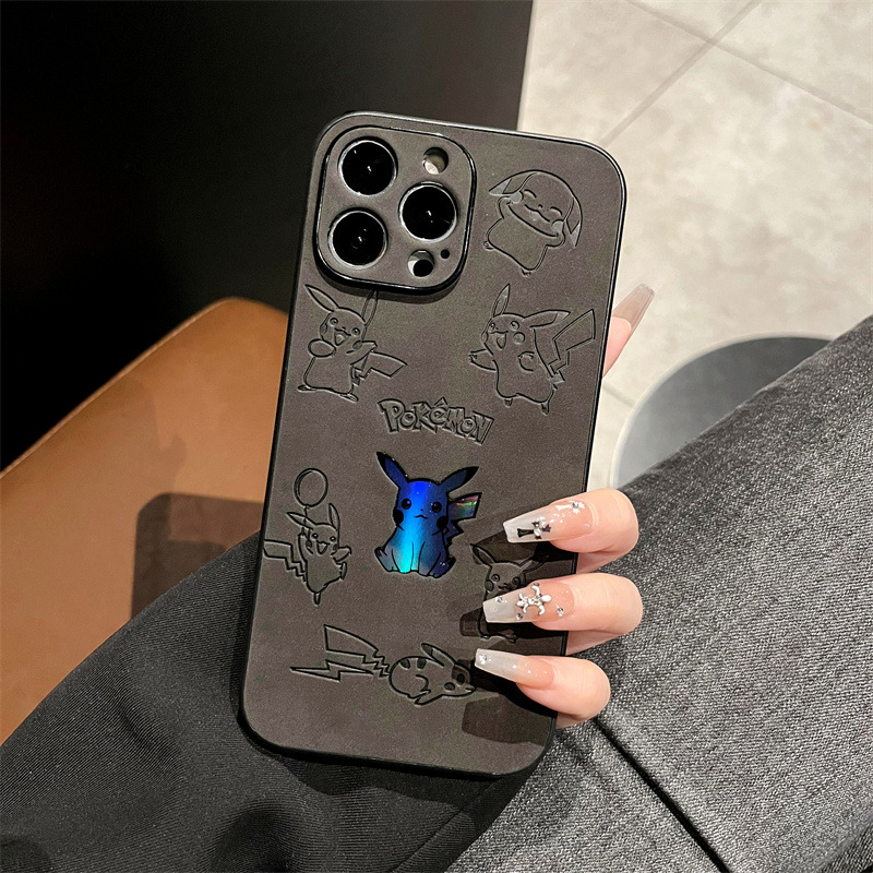 Cartoon Pikachu Faux Leather L – Phone Cases Leather recenzja i cena