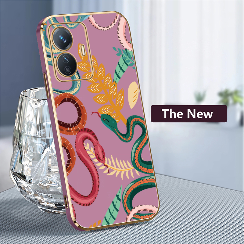 For Vivo V40 V27E V25E V23E V3 – Luxury Plating Case recenzja i cena
