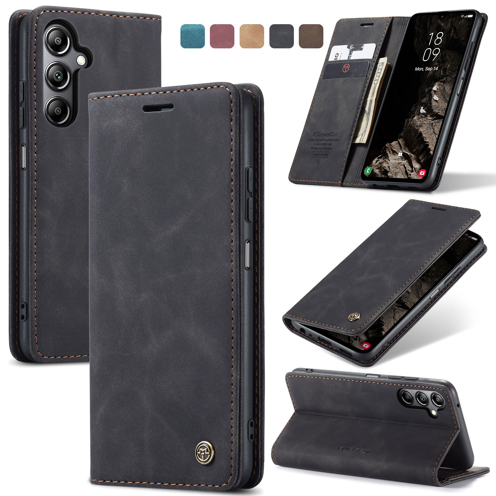 Flip Wallet Case for Samsung G – Leather Folio Wallet Case recenzja i cena