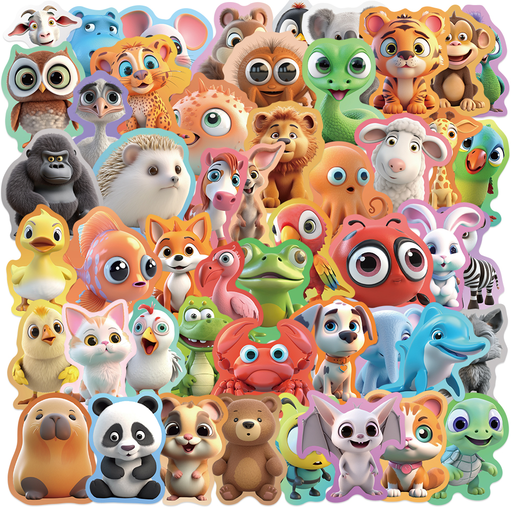50PCS Cute Animal Water Bottle – Phone Cases Kids recenzja i cena