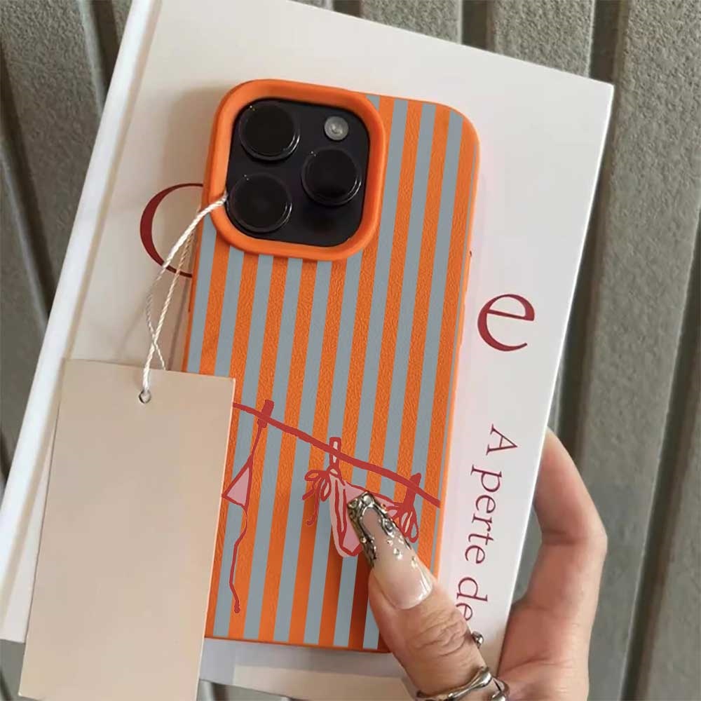 Blue White Striped Bikini Phon – Phone Cases Durable recenzja i cena