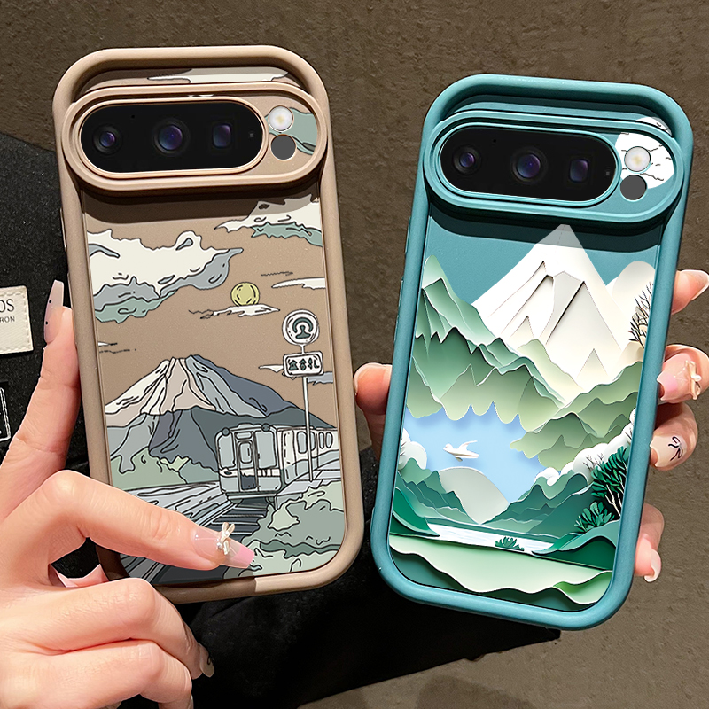 Mountain Road Patterned Phone  – Phone Cases Pixel 10 Pro recenzja i cena