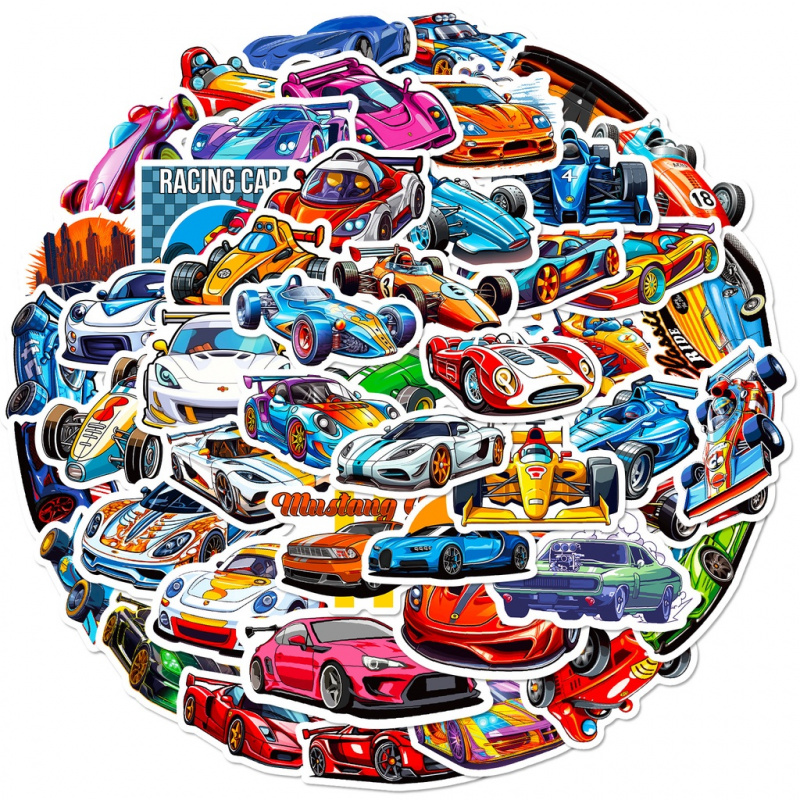 50PCS Cool Cartoon JDM Racing  – Phone Cases Kids recenzja i cena
