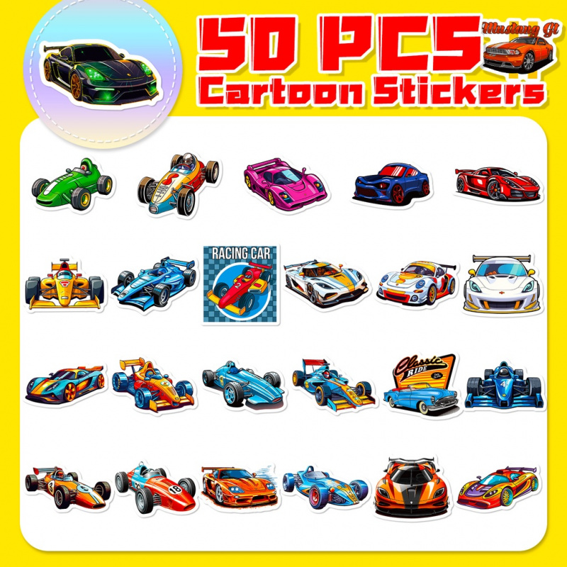 50PCS Cool Cartoon JDM Racing  – Phone Cases Kids recenzja i cena