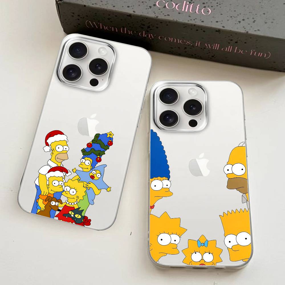 L-Simpsons-Es Funny Crystal Cl – Phone Cases Quirky recenzja i cena