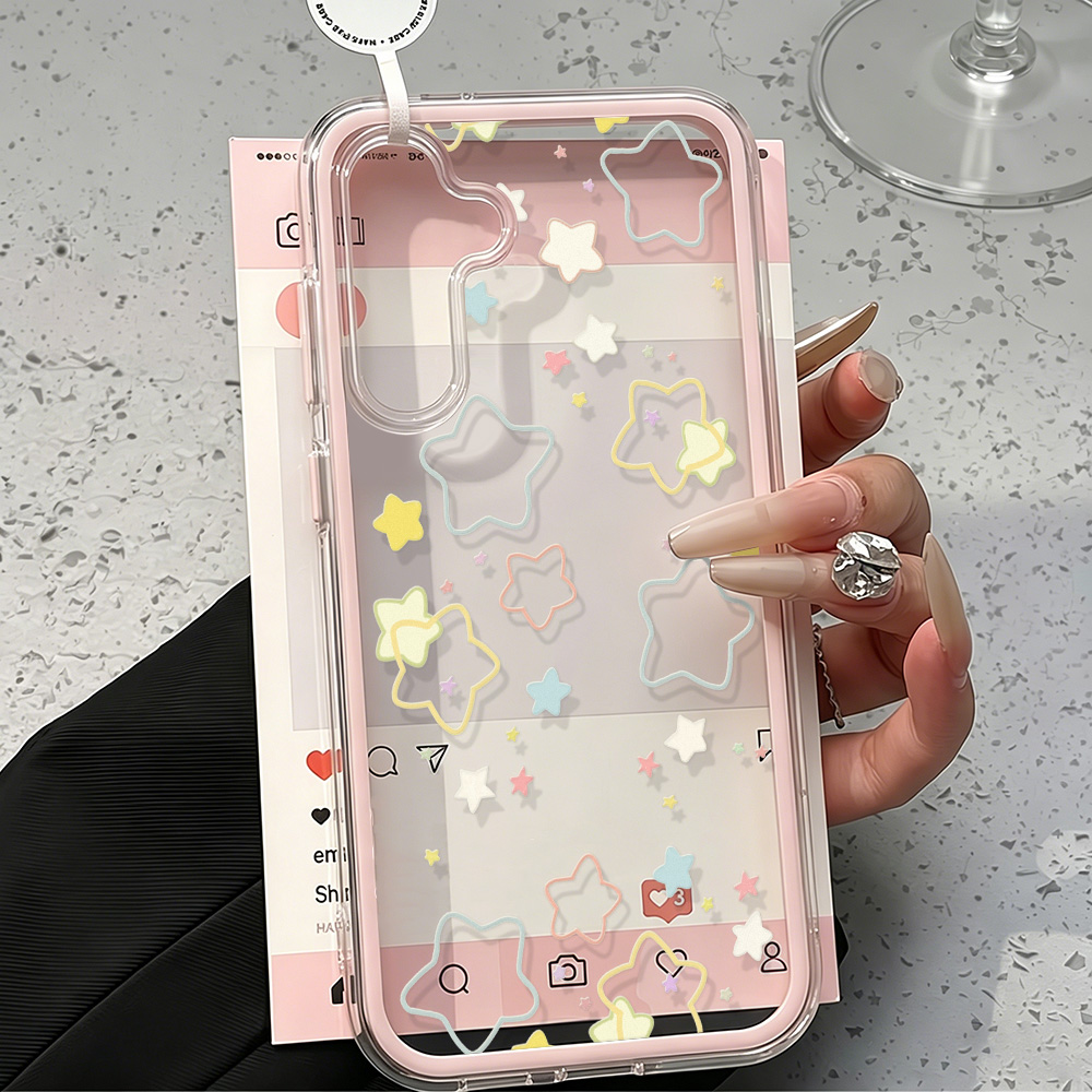 2 IN 1 Clear Case For Samsung  – Phone Cases Samsung recenzja i cena