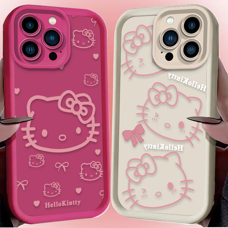 Pink Cute Hello Kitty Case for – Phone Cases Hello Kitty recenzja i cena