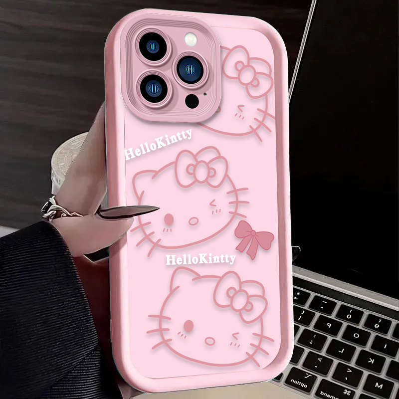 Pink Cute Hello Kitty Case for – Phone Cases Hello Kitty recenzja i cena