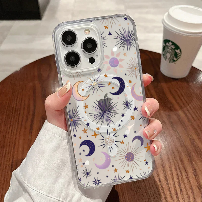 Romantic Sun Moon Stars Phone  – Phone Cases Durable recenzja i cena