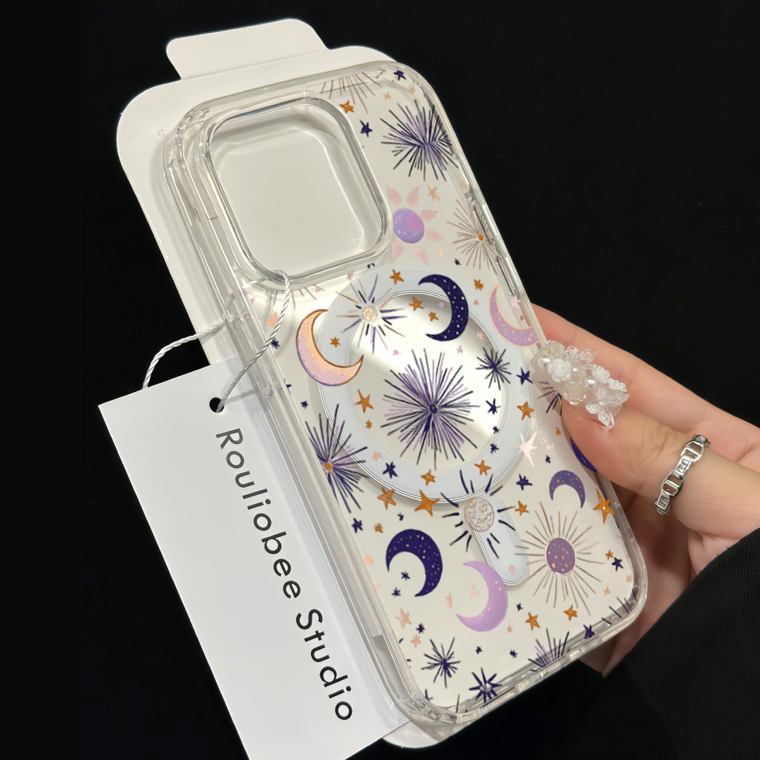 Romantic Sun Moon Stars Phone  – Phone Cases Durable recenzja i cena