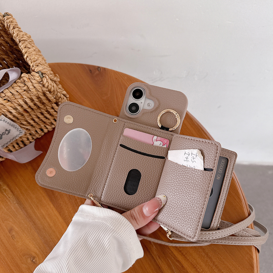 Folio Wallet Card Slot Pocket  – Leather Folio Wallet Case recenzja i cena