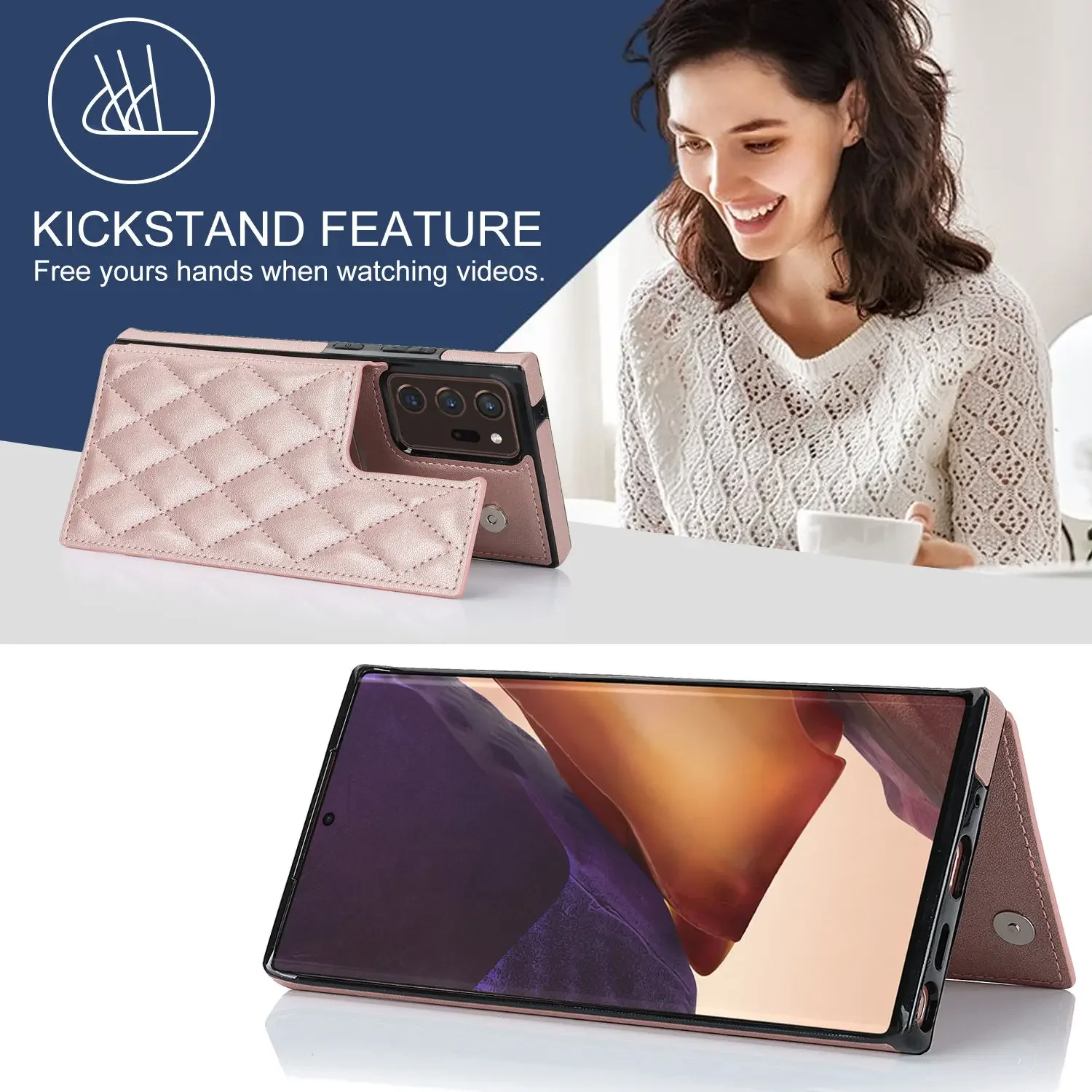 For Samsung Galaxy Note 10 Plu – Leather Folio Wallet Case recenzja i cena