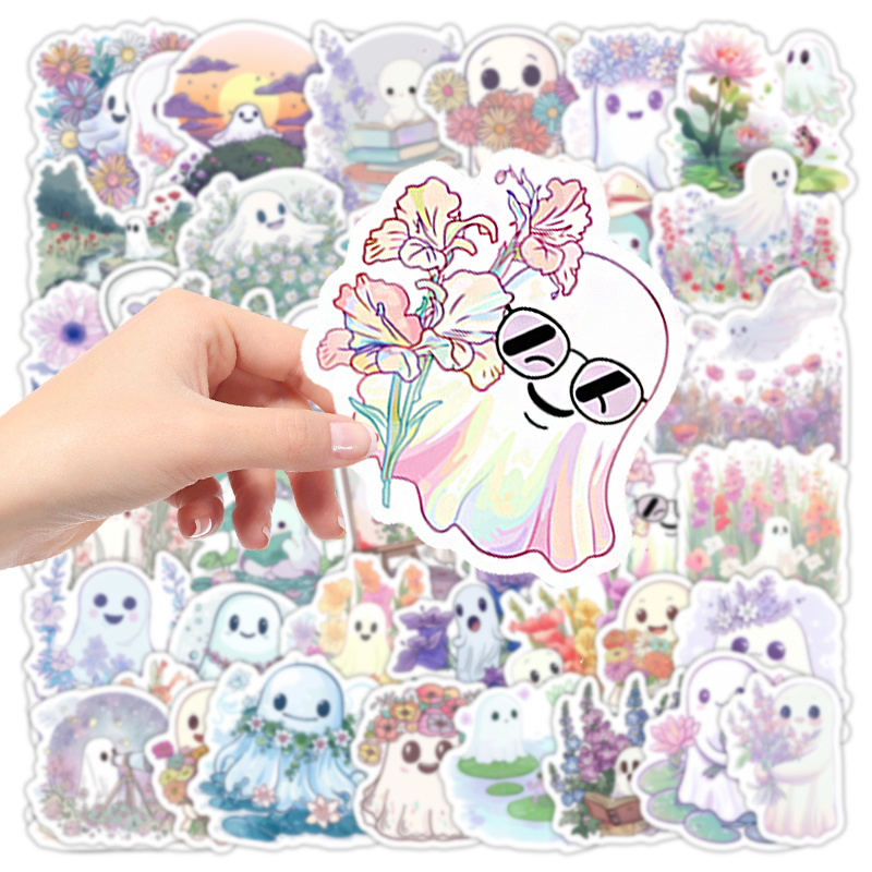 50PCS Cute White Ghost Graffit – Phone Cases Kids recenzja i cena