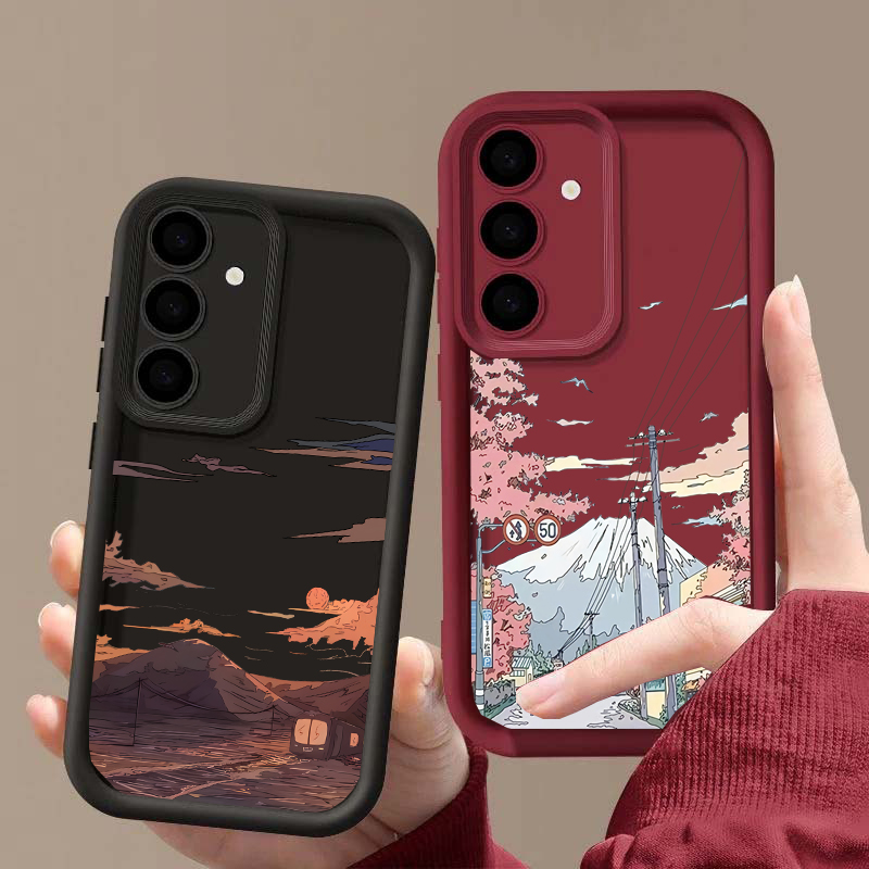 Anime Scenery Mount Fuji Carto – Phone Cases Pixel 10 Pro recenzja i cena