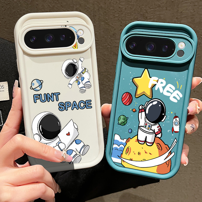 Cartoon Astronaut Print TPU Ph – Phone Cases Pixel 10 Pro recenzja i cena