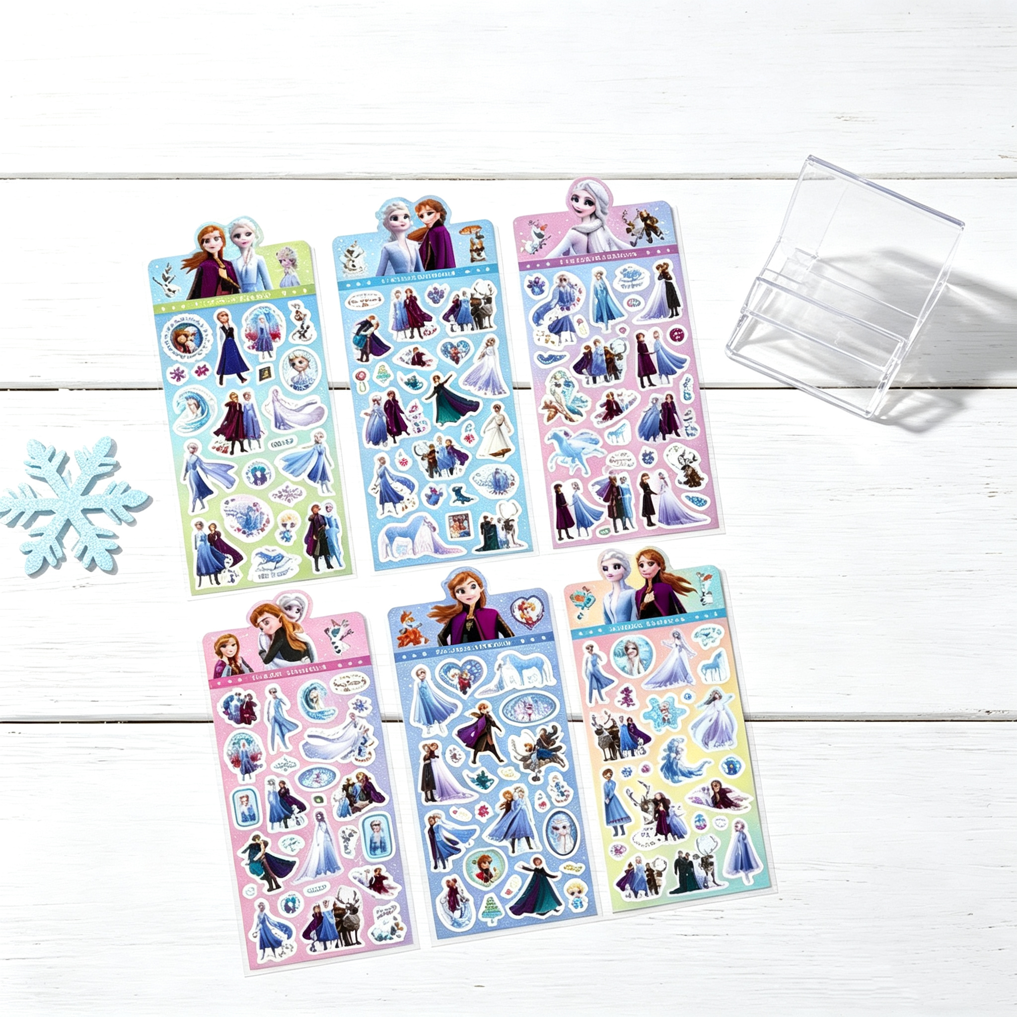 5Pcs Frozen 2 Laser Stickers,  – Phone Cases Kids recenzja i cena