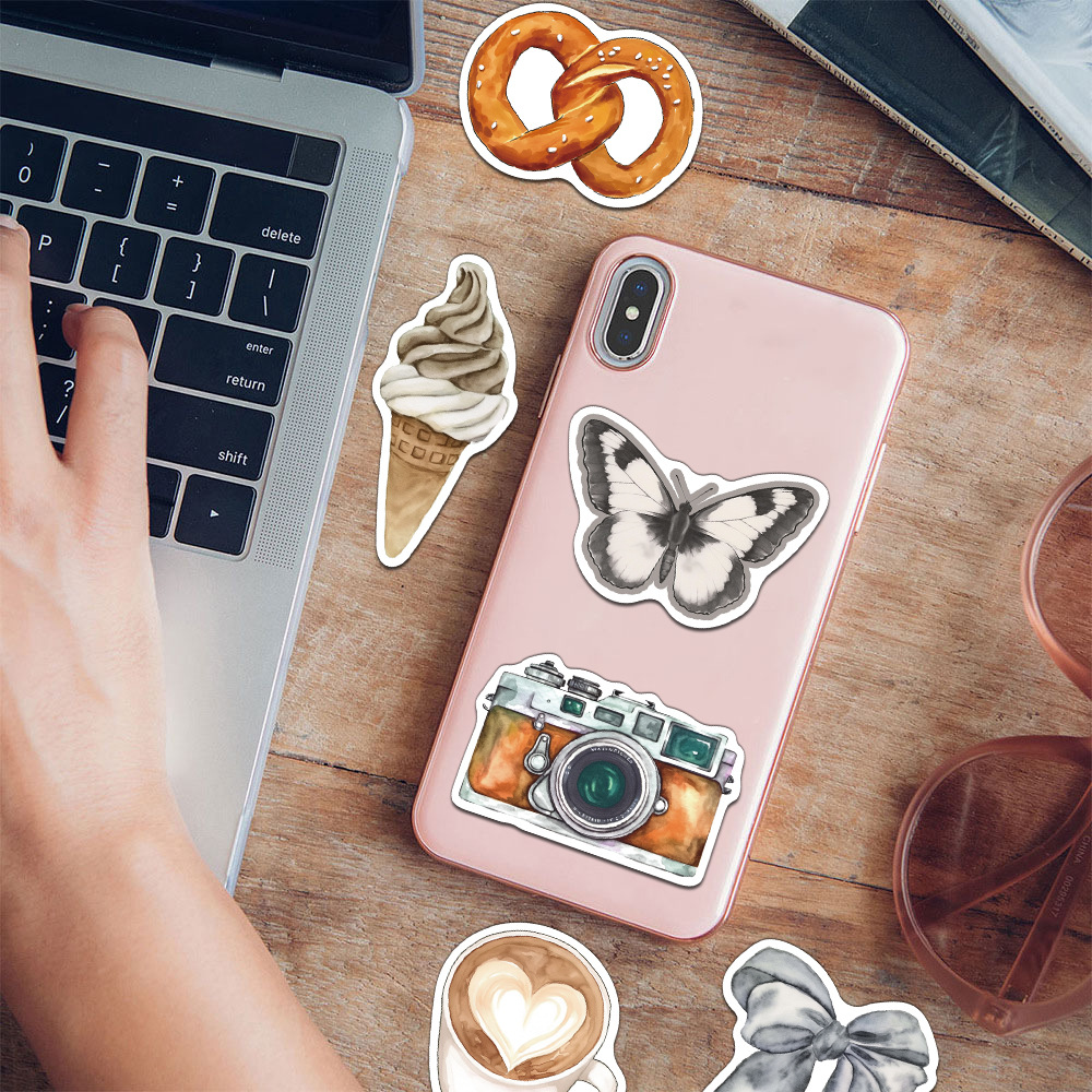 50Pcs Retro Graffiti Stickers  – Phone Cases Kids recenzja i cena